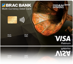 Visa Premium Banking Senior Debit Card